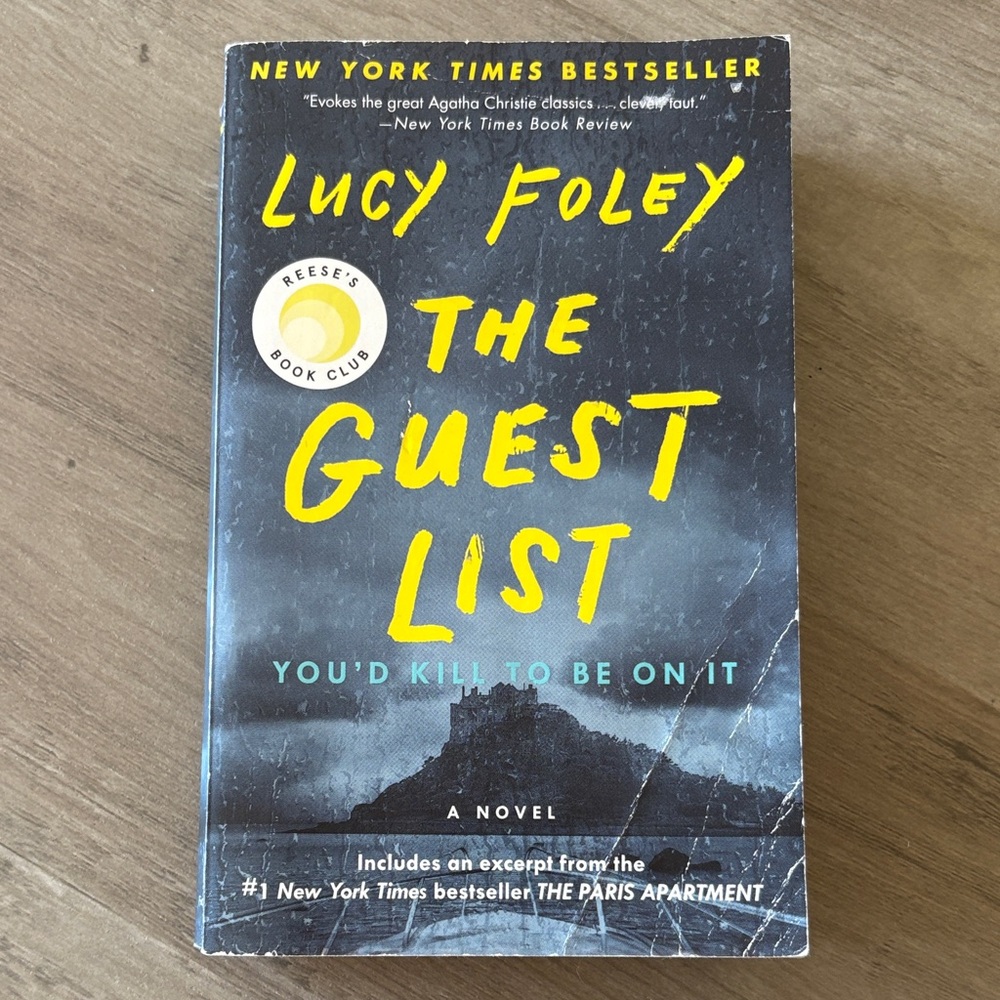 The Guest List Book by Lucy Foley preloved